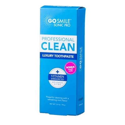 GO SMiLE Luxury Mint with Vitamins A C & E Toothpaste 3.4oz