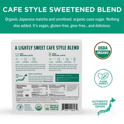 Jade Leaf Organic Matcha Latte Mix 5.3oz