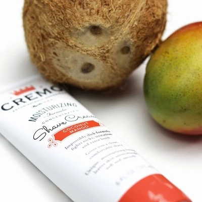 Cremo Coconut Mango Moisturizing Shave Cream  6oz