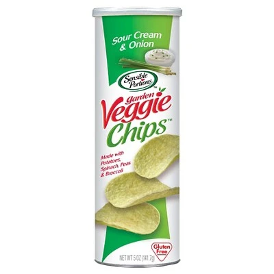 Sensible Portions Veggie Chips, Sour Cream & Onion, Sour Cream & Onion