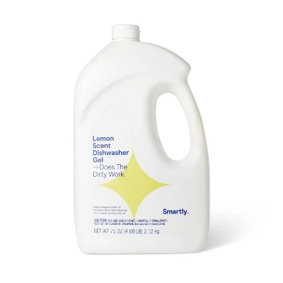 Lemon Scented Dishwasher Gel  75oz  Smartly™