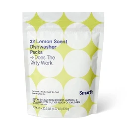 Smartly Lemon Scent Dishwasher Packs  32ct  Smartly™