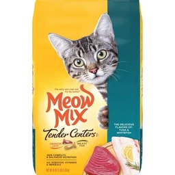 Meow Mix Meow Mix Tender Center (Tuna & Whitefish Flavors) Dry Cat Food 3lb