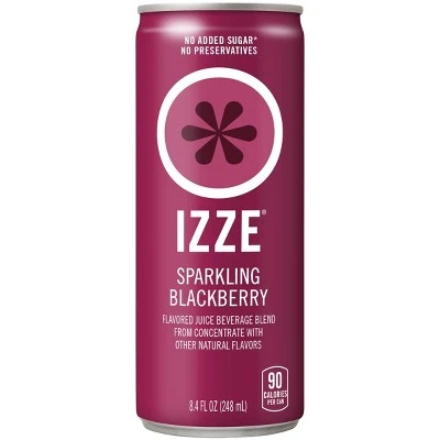 IZZE Sparkling Blackberry Beverage 4pk/8.4 fl oz Cans