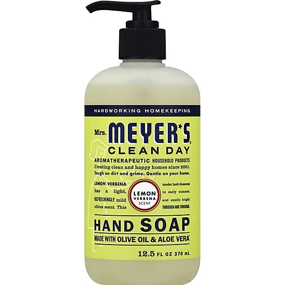 Mrs. Meyer's Clean Day Liquid Hand Soap, Lemon Verbena