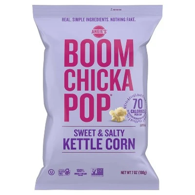 Angie's BOOMCHICKAPOP Sweet & Salty Kettle Corn  7oz / 12pk