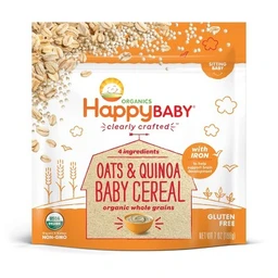 Happy Family HappyBaby Oats & Quinoa Ancient Grains Baby Cereal  7oz