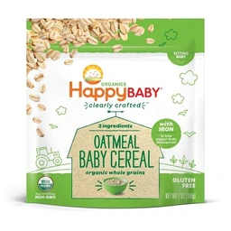 Happy Family HappyBaby Oatmeal Baby Cereal  7oz