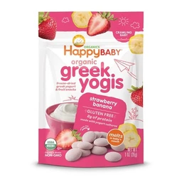Happy Family Happy Yogis Strawberry Banana Freeze Dried Greek Yogurt & Fruit Snacks 1oz