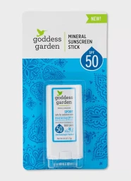 Goddess Garden Goddess Garden Sport Natural Sunscreen Stick  SPF 50  0.6oz