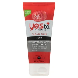 Yes To Yes to Tomatoes Detoxifying Charcoal Mud Face Mask 2 fl oz
