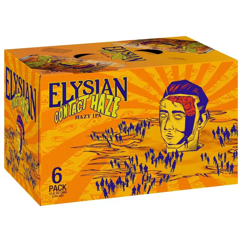Elysian Contact Haze IPA Beer  6pk/12 fl oz Cans