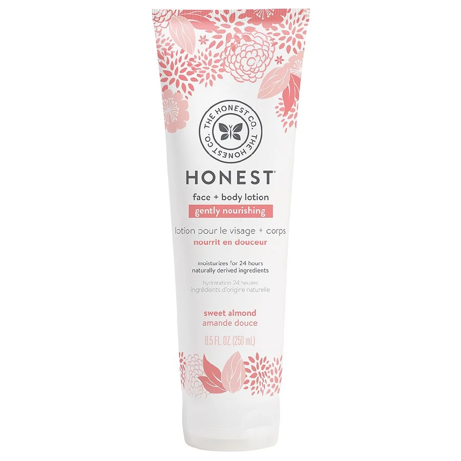 The Honest Company Gently Nourishing Face & Body Lotion Sweet Almond  8.5 fl oz