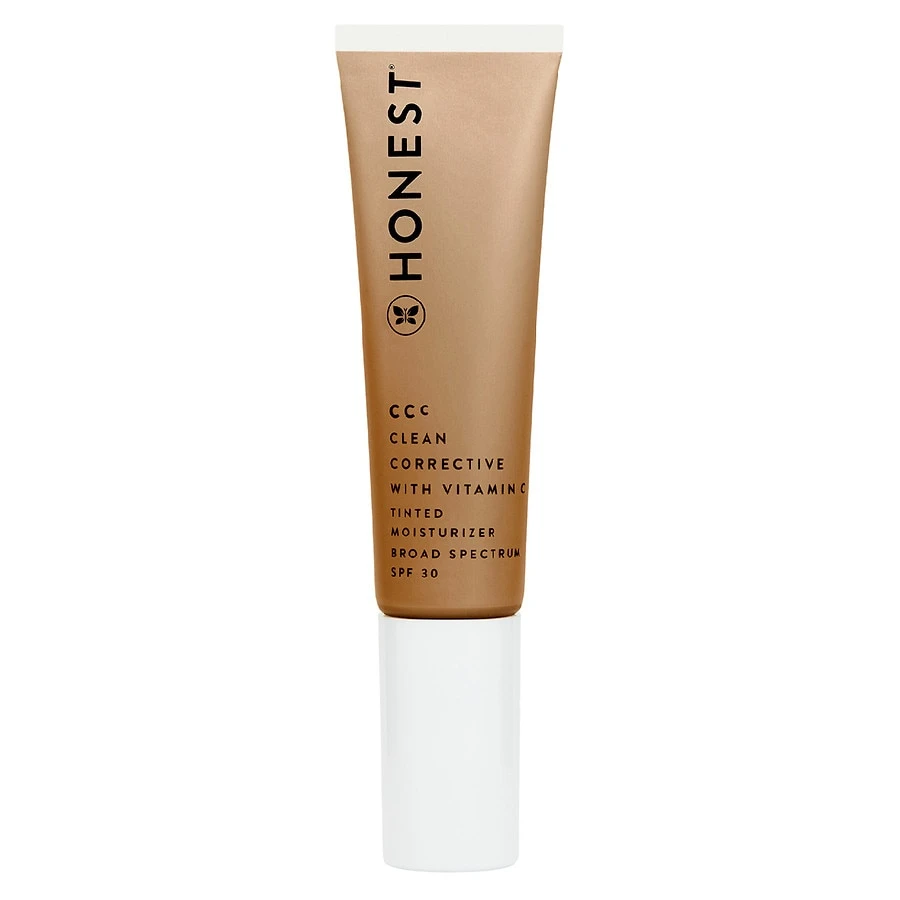 Honest Beauty Clean Corrective with Vitamin C Tinted Moisturizer  SPF 30  1.0oz