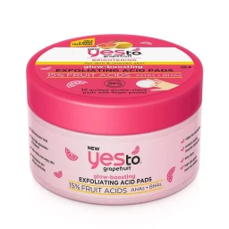 Yes To Yes To Grapefruit Glow Boosting Exfoliating Acid Pads  12ct