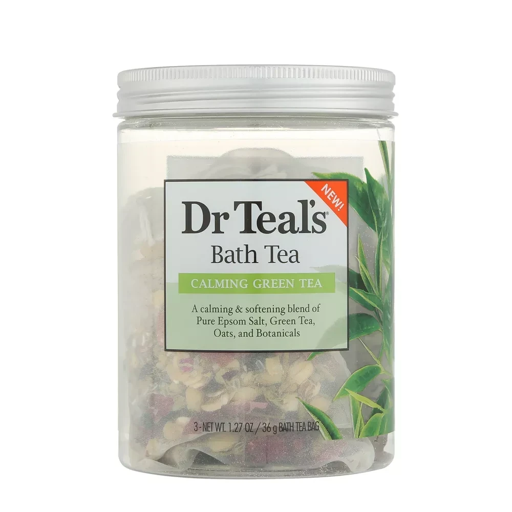 Dr Teal's Calming Green Tea Bath Tea 3ct