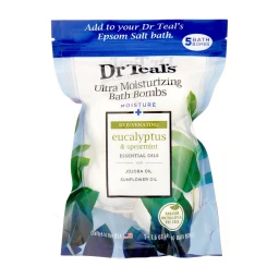 Dr Teal's Dr Teal's Rejuvenating Eucalyptus & Spearmint Ultra Moisturizing Bath Bombs 5ct