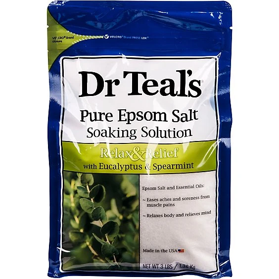 Dr Teal's Eucalyptus & Spearmint Epsom Bath Salt 48oz