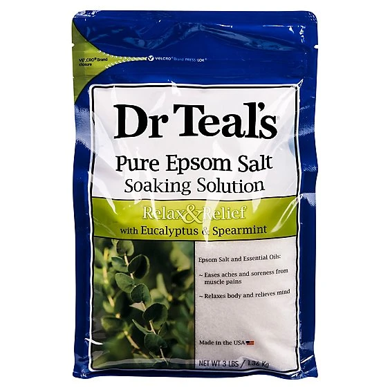 Dr Teal's Eucalyptus & Spearmint Epsom Bath Salt 48oz