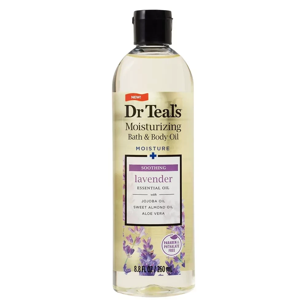 Dr Teal's Lavender Moisturizing Bath & Body Oil  8.8 fl oz