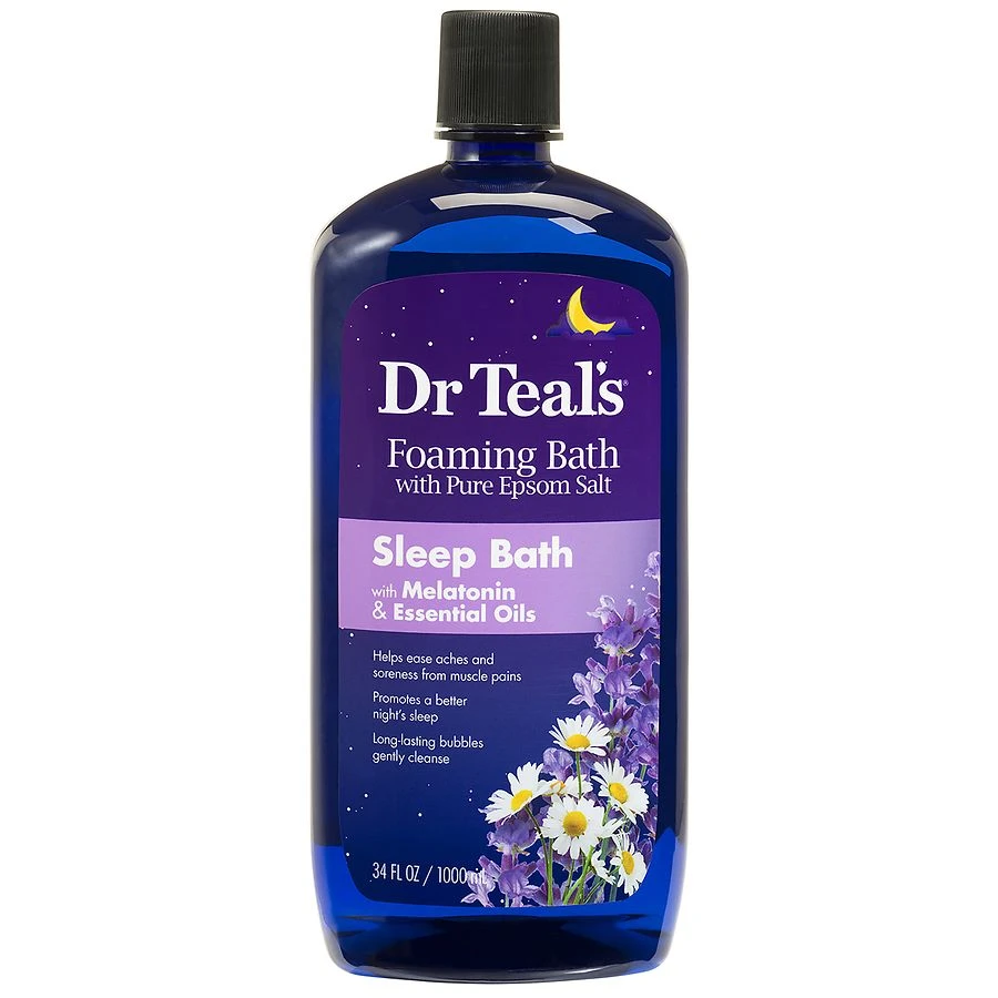 Dr Teal's Foaming Bath, Soothe & Sleep Lavender