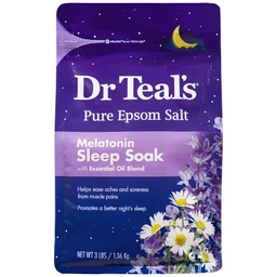 Dr Teal's Dr Teal's Melatonin Sleep Epsom Bath Soaks  48oz