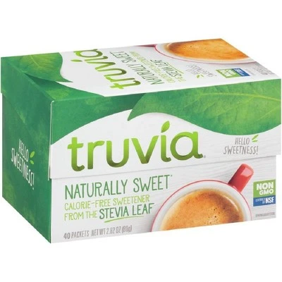 Truvia Stevia Sweetener 40ct