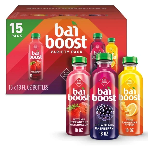 Bai Boost Variety Pack, 18 (15 Pack)