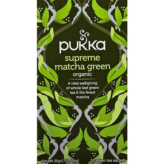 Pukka Supreme Matcha Green Tea Bags  20ct