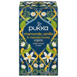 Pukka Pukka Chamomile, Vanilla & Manuka Honey Tea Bags  20ct