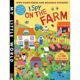 Readerlink Stickers I Spy On The Farm  By Litton Jonathan (Paperback)