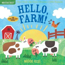 Readerlink Indestructibles Hello, Farm!  (Novelty Book)
