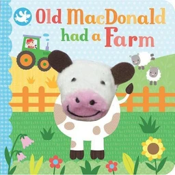 Readerlink Old Macdonald Had a Farm Finger Puppet Book  (Hardcover)