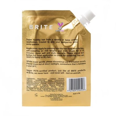 Brite Glitter Hair Mask Gold 1.69 fl oz