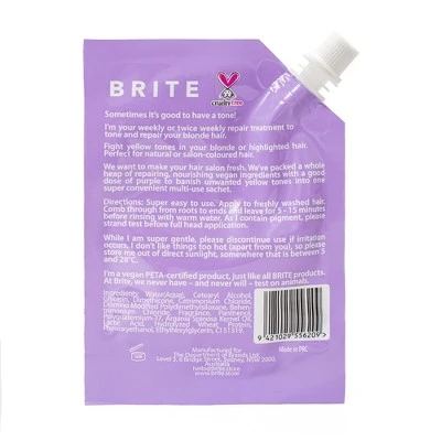 Brite No Yellow Hair Mask  1.69 fl oz