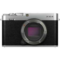 FUJIFILM FUJIFILM X-E4 Mirrorless Digital Camera (Body Only, Silver)
