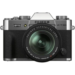 FUJIFILM FUJIFILM X-T30 II Mirrorless Camera with 18-55mm Lens (Silver)