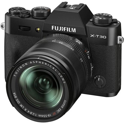 FUJIFILM X-T30 II Mirrorless Camera with 18-55mm Lens (Black)