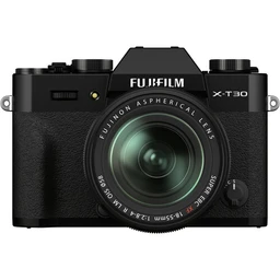 FUJIFILM FUJIFILM X-T30 II Mirrorless Camera with 18-55mm Lens (Black)