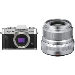 FUJIFILM FUJIFILM X-T30 Mirrorless Digital Camera with 23mm f/2 Lens Kit (Silver)