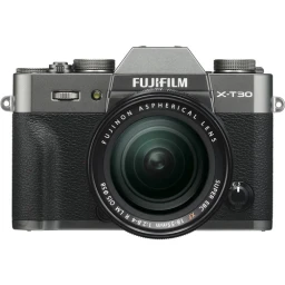 FUJIFILM FUJIFILM X-T30 Mirrorless Digital Camera with 18-55mm Lens (Charcoal Silver)