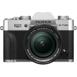 FUJIFILM FUJIFILM X-T30 Mirrorless Digital Camera with 18-55mm Lens (Silver)