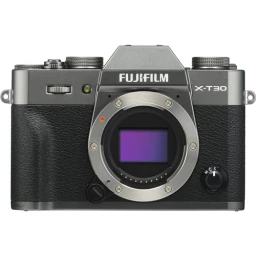 FUJIFILM FUJIFILM X-T30 Mirrorless Digital Camera (Body Only, Charcoal Silver)