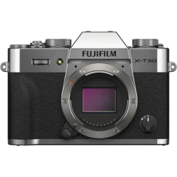 FUJIFILM FUJIFILM X-T30 II Mirrorless Digital Camera (Body Only, Silver)
