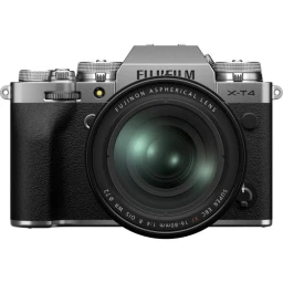 FUJIFILM FUJIFILM X-T4 Mirrorless Digital Camera with 16-80mm Lens (Silver)