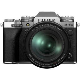 FUJIFILM FUJIFILM X-T5 Mirrorless Camera with 16-80mm Lens (Silver)
