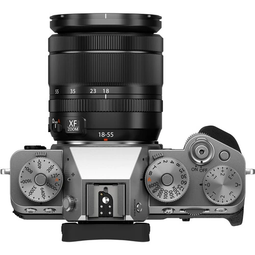 FUJIFILM X-T5 Mirrorless Camera with 18-55mm Lens (Silver)
