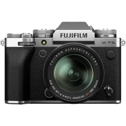 FUJIFILM FUJIFILM X-T5 Mirrorless Camera with 18-55mm Lens (Silver)
