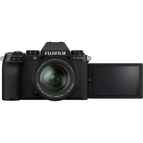 FUJIFILM X-S10 Mirrorless Camera with 18-55mm Lens