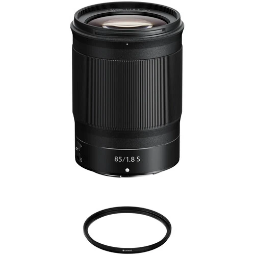 Nikon NIKKOR Z 85mm f/1.8 S Lens with UV Filter Kit